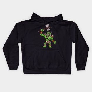 Troll Chief Kids Hoodie